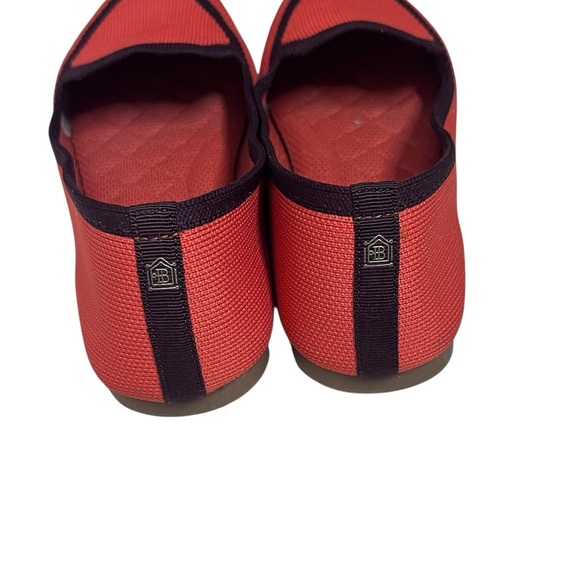 Birdies Blackbird Flat Women's orange and brown size 7 - Picture 5 of 7